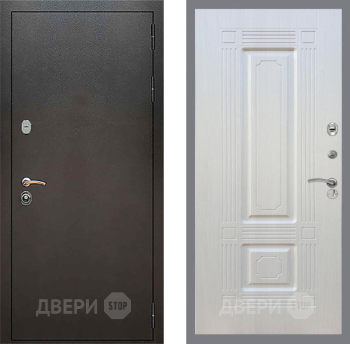 Дверь Рекс (REX) 5 Серебро Антик FL-2 Лиственница беж в Солнечногорске