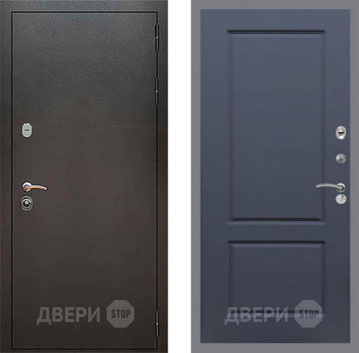 Дверь Рекс (REX) 5 Серебро Антик FL-117 Силк титан в Солнечногорске