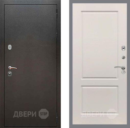 Входная металлическая Дверь Рекс (REX) 5 Серебро Антик FL-117 Шампань в Солнечногорске