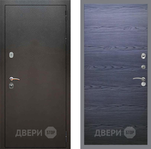 Дверь Рекс (REX) 5 Серебро Антик GL Дуб тангенальный черный в Солнечногорске