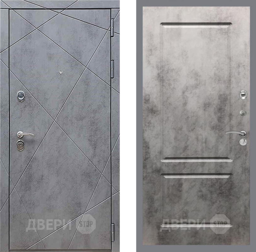 Входная металлическая Дверь Рекс (REX) 13 Бетон Темный FL-117 Бетон темный в Солнечногорске
