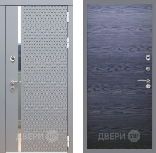 Дверь Рекс (REX) 24 GL Дуб тангенальный черный в Солнечногорске