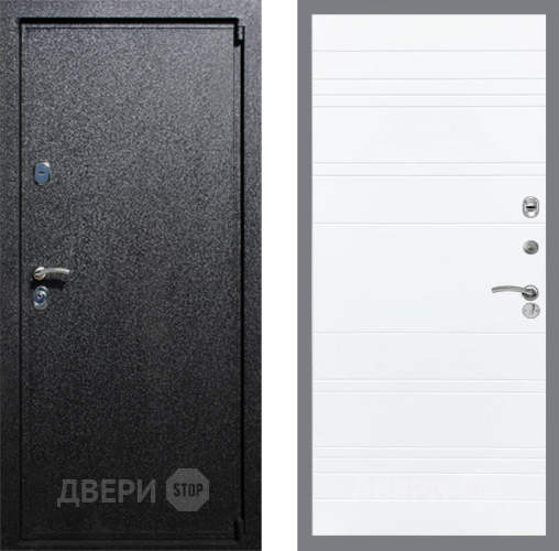 Дверь Рекс (REX) 3 Line Силк Сноу в Солнечногорске