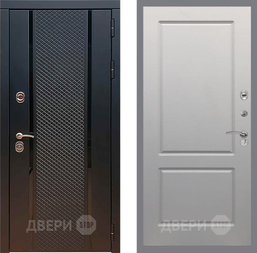 Входная металлическая Дверь Рекс (REX) 25 FL-117 Грей софт в Солнечногорске