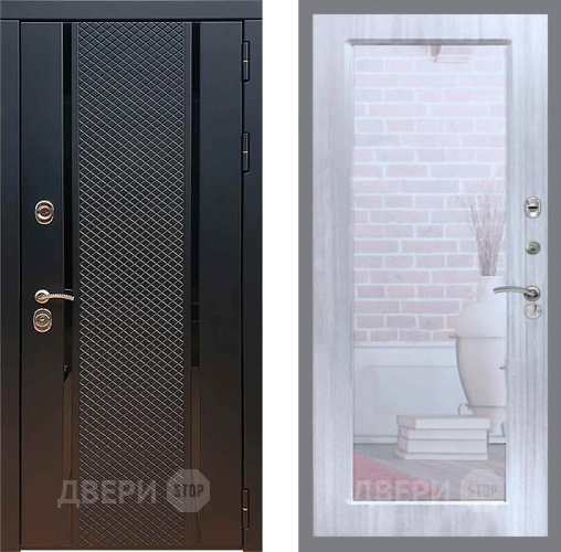 Дверь Рекс (REX) 25 Зеркало Пастораль Сандал белый в Солнечногорске