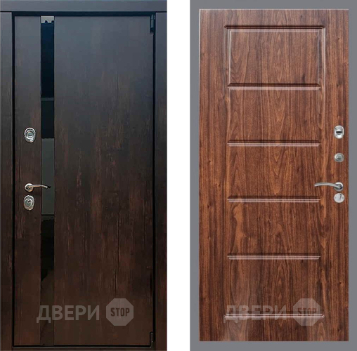 Дверь Рекс (REX) 26 FL-39 орех тисненый в Солнечногорске