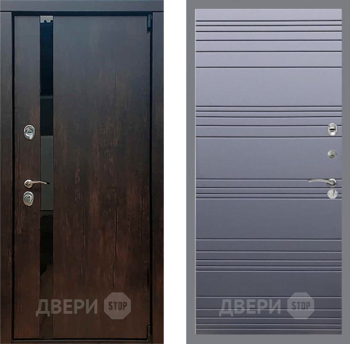 Дверь Рекс (REX) 26 Line Силк титан в Солнечногорске