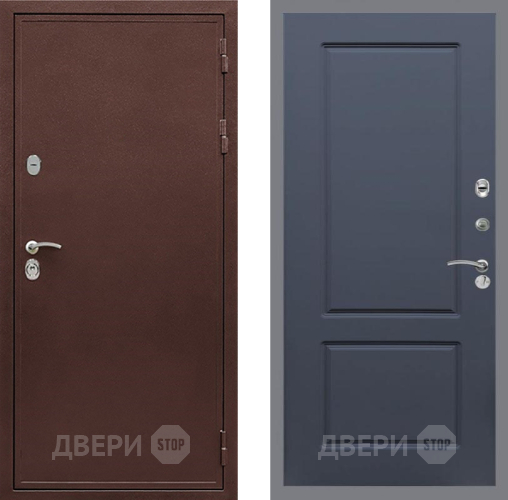 Дверь Рекс (REX) 5 металл 3 мм FL-117 Силк титан в Солнечногорске