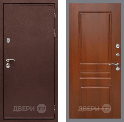 Дверь Рекс (REX) 5 металл 3 мм FL-243 Итальянский орех в Солнечногорске